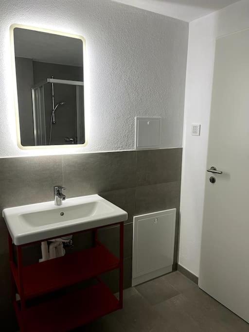 1-Zimmer-Apartment Am Bodensee อูเบอร์ลิงเงน ภายนอก รูปภาพ